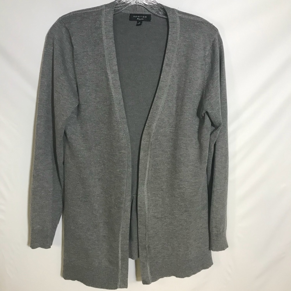 Spense knit open cardigan